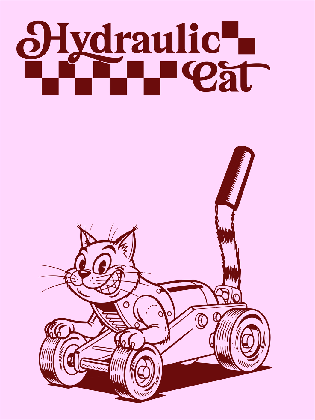Arte original de Hydraulic Cat